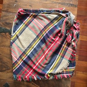 Cute plaid flannel skirt